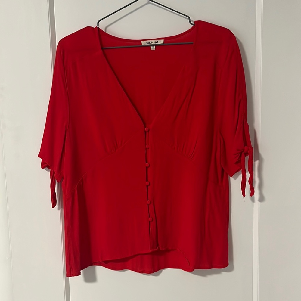 Red shirt from Envy